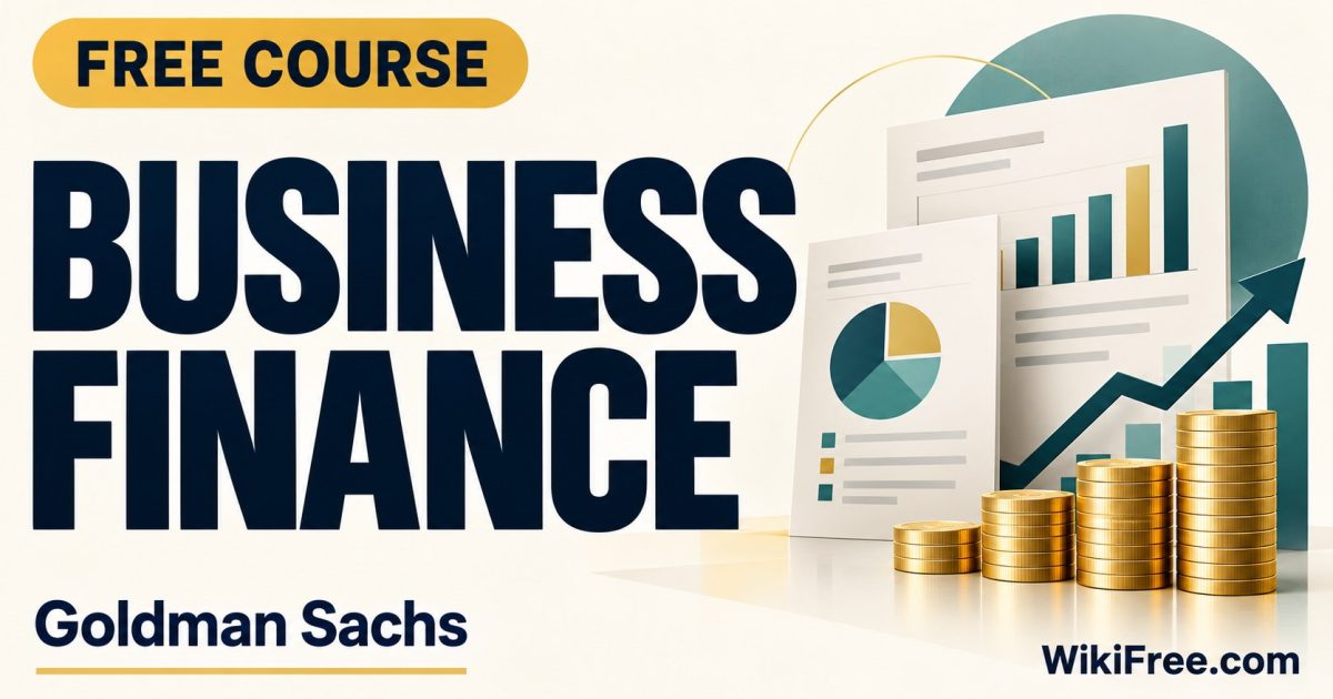 Business Finance — Goldman Sachs; free learning on WikiFree.