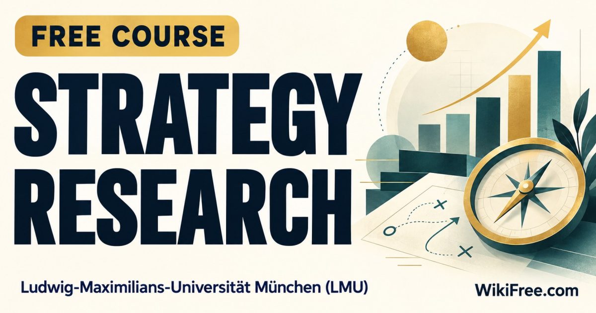 Strategy Research — Ludwig-Maximilians-Universität München (LMU); free learning on WikiFree.