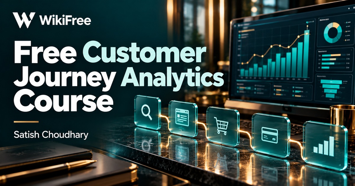 Free Customer Journey Analytics Course: Data, Identity and Workspace — Satish Choudhary. WikiFree selection.