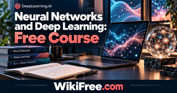 Neural Networks and Deep Learning: Free Course — original WikiFree course artwork for DeepLearning.AI.