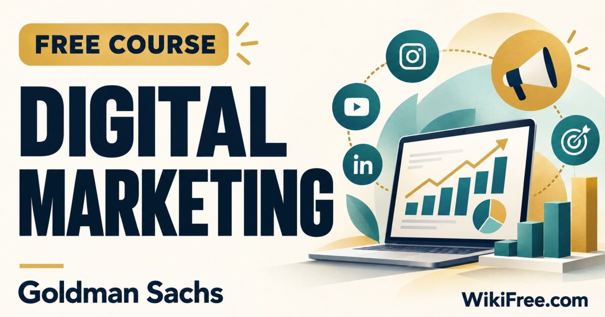 Digital Marketing — Goldman Sachs; free learning on WikiFree.