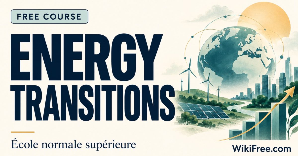 Energy Transitions — École normale supérieure; free learning on WikiFree.