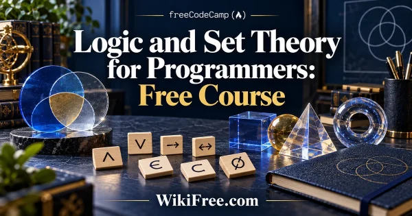 Logic and Set Theory for Programmers: Free Course — original WikiFree course artwork for freeCodeCamp.