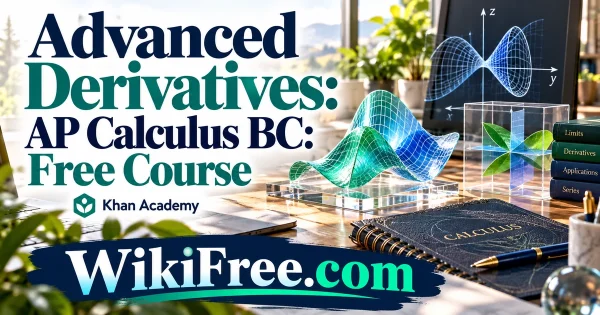 Advanced Derivatives: AP Calculus BC: Free Course — original WikiFree subject artwork for Khan Academy.