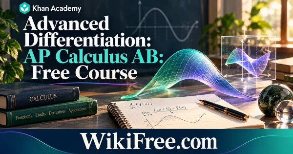 Advanced Differentiation: AP Calculus AB: Free Course — original WikiFree subject artwork for Khan Academy.