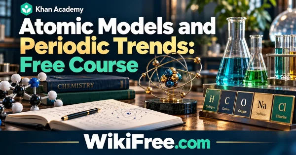 Atomic Models and Periodic Trends: Free Course — original WikiFree subject artwork for Khan Academy.