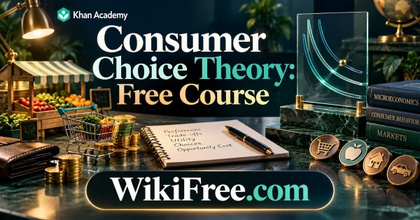 Consumer Choice Theory: Free Course — original WikiFree subject artwork for Khan Academy.