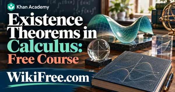 Existence Theorems in Calculus: Free Course — original WikiFree subject artwork for Khan Academy.
