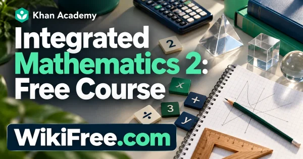 Integrated Mathematics 2: Free Course — original WikiFree subject artwork for Khan Academy.