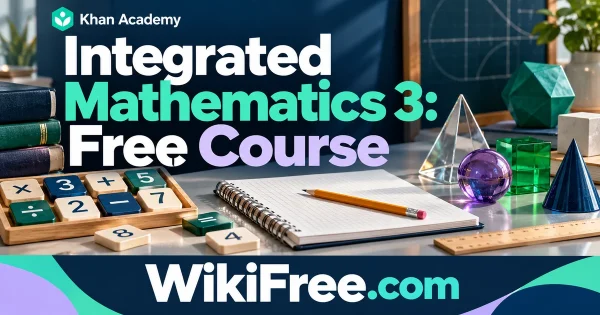 Integrated Mathematics 3: Free Course — original WikiFree subject artwork for Khan Academy.