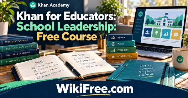 Khan for Educators: School Leadership: Free Course — original WikiFree subject artwork for Khan Academy.