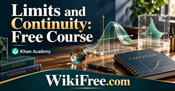 Limits and Continuity: Free Course — original WikiFree subject artwork for Khan Academy.