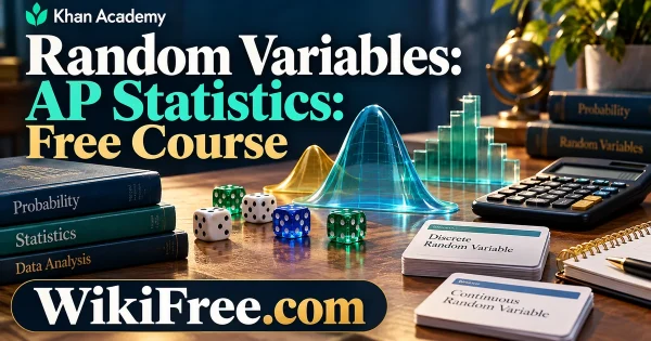 Random Variables: AP Statistics: Free Course — original WikiFree subject artwork for Khan Academy.
