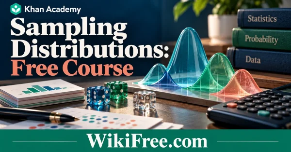Sampling Distributions: Free Course — original WikiFree subject artwork for Khan Academy.
