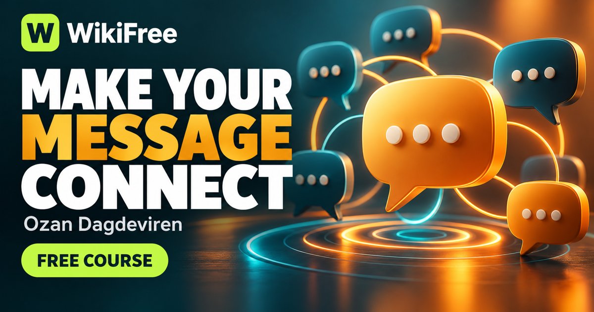 Free Leadership Communication Course: Make Conversations More Engaging — Ozan Dagdeviren. WikiFree selection on Udemy.