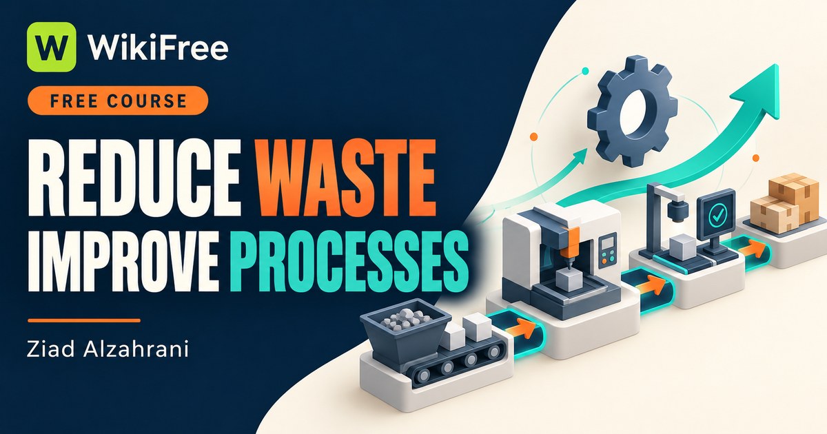 Free Lean Six Sigma Introduction: Waste, Improvement and Change — Ziad Alzahrani. WikiFree selection.