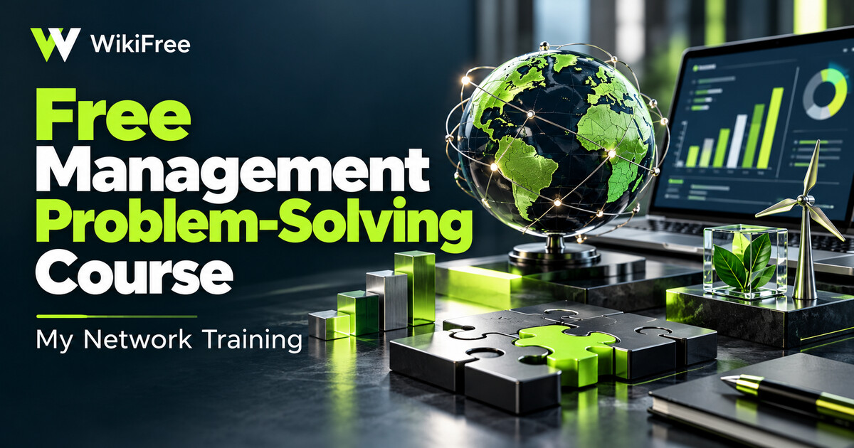 Free Management Problem-Solving Course: Research, Evidence and Judgment — My Network Training. WikiFree selection.