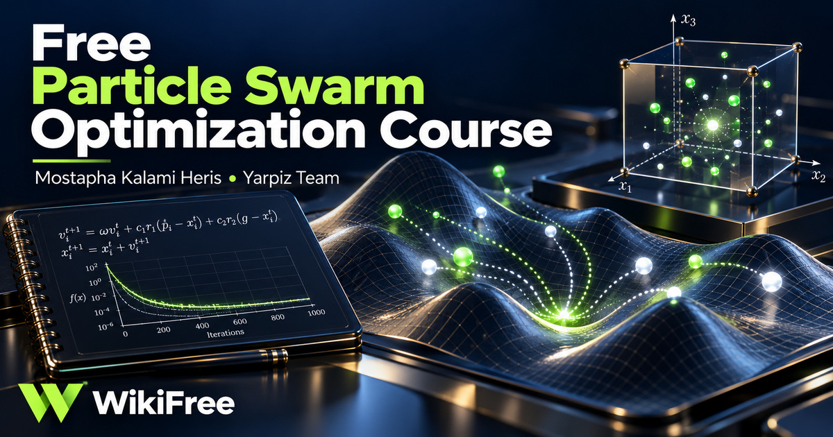 Free Particle Swarm Optimization Course: Build PSO in MATLAB — Yarpiz Team; Mostapha Kalami Heris. WikiFree selection.