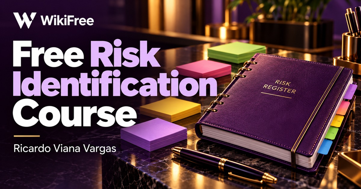 Free Risk Identification Course: Interviews, Workshops and Clear Statements — Ricardo Viana Vargas. WikiFree selection.