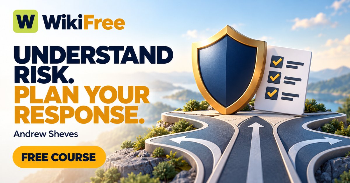 Free Risk Management Course: Assess Risks and Plan Responses — Andrew Sheves. WikiFree selection on Udemy.