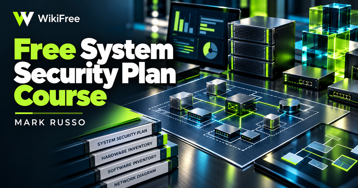 Free System Security Plan Overview: Inventories, Boundaries and Control Evidence — MARK RUSSO. WikiFree selection.