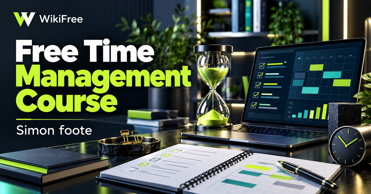 Free Time Management Course: Prioritize Tasks and Protect Focus — Simon foote. WikiFree selection.