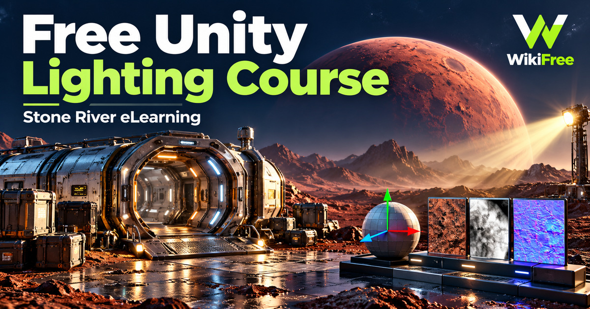 Free Unity Lighting Course: Normals, Lightmaps and Scene Mood — Stone River eLearning. WikiFree selection.