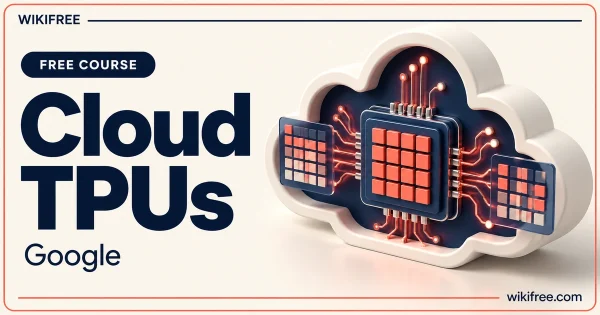 Cloud TPUs by Google, illustrated with a cloud, processor and matrix-like compute tiles.